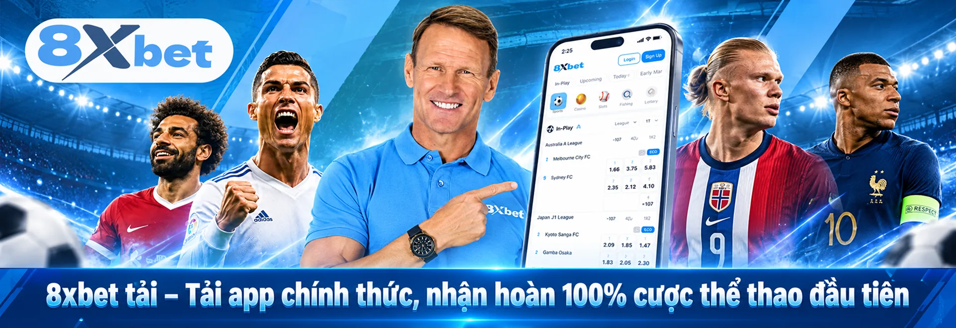 8xbet tải – Tải app chính thức, nhận hoàn 100% cược thể thao đầu tiên