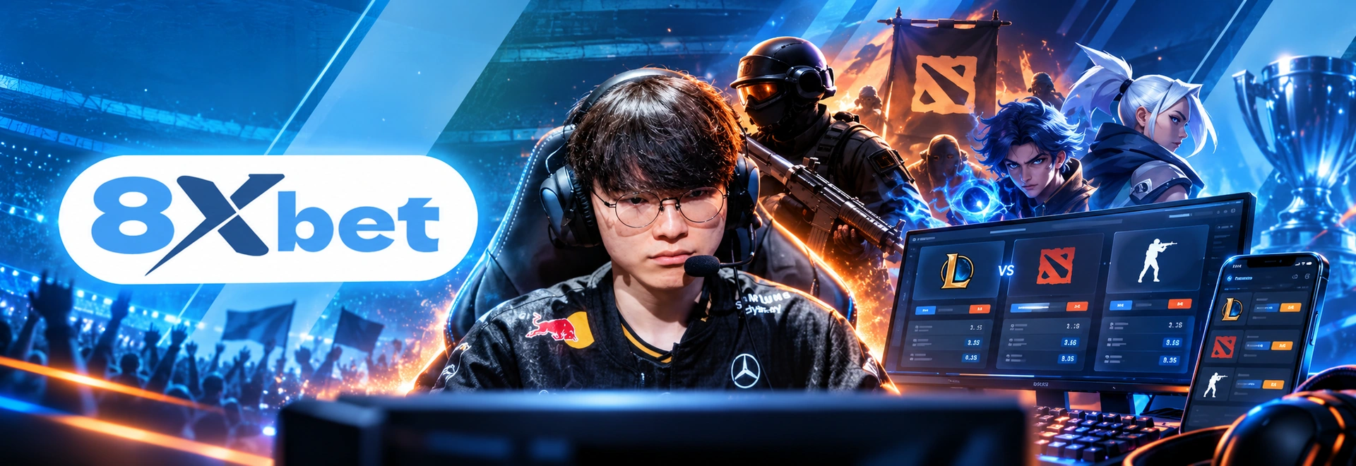 E-sports 8xbet Tải - Tâm Điểm Kèo LOL, Dota 2 Và CS2