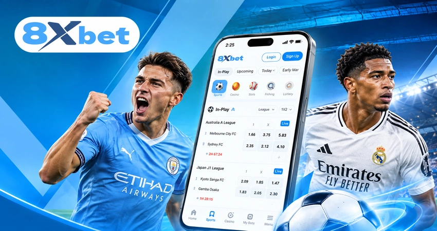 Theo Dõi Kèo Bóng Đá 8xbet Trên Điện Thoại